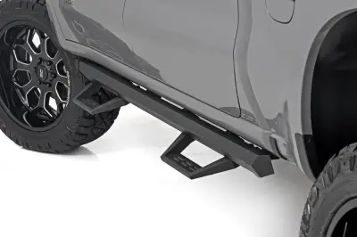 Rough Country - ROUGH COUNTRY SRL2 Adj Aluminum Step Crew Cab | Chevy/GMC 1500/2500HD (19-25 & Classic)