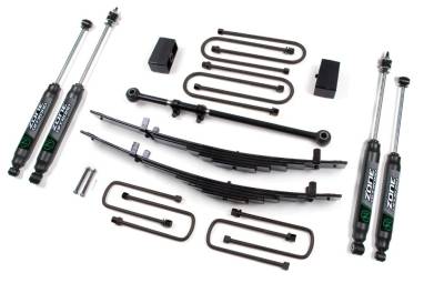 Zone Offroad - Zone Offroad 4" Suspension System Lift Kit for 00-05 Ford Excursion 4WD - F11