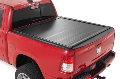 Rough Country - Rough Country Powered Retractable Bed Cover 5'7" Bed | Ram 1500 (19-25)/1500 TRX (21-24)