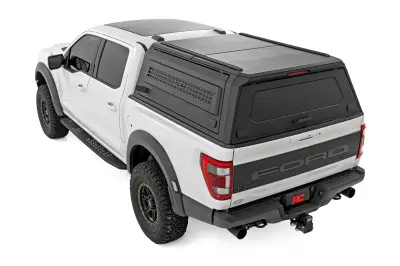Rough Country - Rough Country Truck Bed Cap Modular | 5'7" Bed | Ford F-150 2WD/4WD (2021-2025)