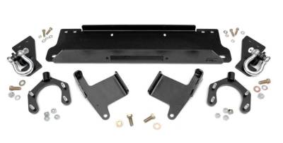 Rough Country - ROUGH COUNTRY WINCH MOUNTING PLATE | JEEP WRANGLER JK (2007-2018)