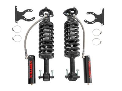 Rough Country - Vertex 2.5 Remote Reservoir Leveling Coilovers 2 Inch | Ford F-150 (14-25)