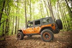 Jeep - Jeep JK Wrangler 07-Present - Rugged Ridge - All Terrain Flat Flare and Fender Liner Kit, Rugged Ridge, Jeep Wrangler (JK) 2007-2015, Eight Piece Plus Hardware   -11620.11