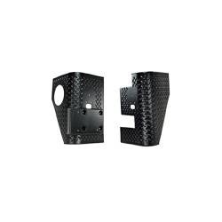Shop By Brand - OMIX Rugged Ridge - Rugged Ridge - Body Armor Rear Tall Corner Pair, 97-06 TJ Wrangler Except Unlimited (Cannot Be Used With Bushwacker Brand Rear Flares)   -11650.01