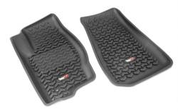 Floor Liner, Black, Pair Jeep Grand Cherokee WK 2005-2010   -12920.28