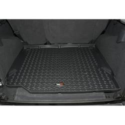 All Terrain Cargo Liner, Black, Rugged Ridge | 2007-2018 Jeep Wrangler JK