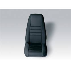 Neoprene Seat Cover, Rugged Ridge, Fronts (Pair), Black, 97-02 Wrangler  -13210.01