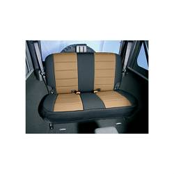 Neoprene Seat Cover, Rugged Ridge, Rear, Tan, 97-02 TJ Wrangler   -13261.04