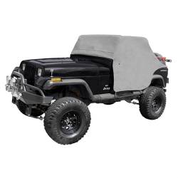 Water Resistant Vinyl Cab Cover, 87-91 YJ Jeep Wrangler, Gray    -13310.09