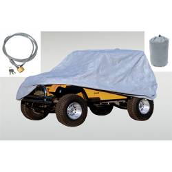 Full Car Cover Kit (3 Piece ), 55-06 CJ YJ TJ Jeep Wrangler (Cover, Lock, & Bag)   -3321.72
