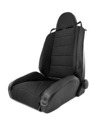 Front Seat, Xhd Off Road Seat, Black With Black Insert, Rugged Ridge, Jeep Wrangler (TJ) 97-06   -13416.15