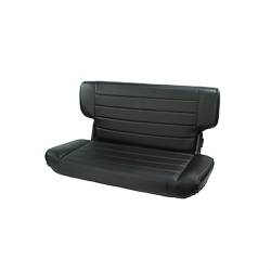 Fold & Tumble Rear Seat, Rugged Ridge, Black Denim, 97-02 Jeep TJ Wrangler   -13463.15