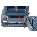 Replacement Tailgate Bar With Tonneau, 87-06 YJ TJ Jeep Wrangler, Black Denim Tonneau    -13550.01