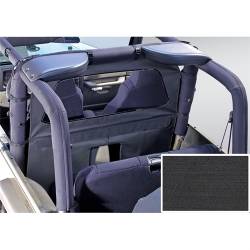 Roll Bar Curtain, Diamond Black, 80-06 Jeep YJ / TJ Wrangler, LJ Unlimited & CJ   -13552.35