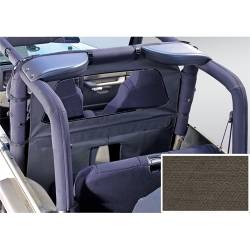 Roll Bar Curtain, Diamond Khaki, 80-06 Jeep YJ / TJ Wrangler, LJ Unlimited & CJ   -13552.36