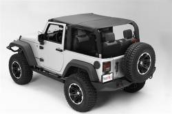 Rugged Ridge Pocket Island Topper | Black Diamond | 2010-2018 Jeep Wrangler JK 2 Door