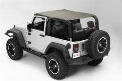 Rugged Ridge Pocket Island Top | Khaki Diamond | 2010-2018 Jeep Wrangler JK 2 Door