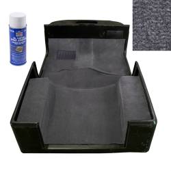 Carpet Kit Deluxe Grey TJ 97-06 Jeep Wrangler With Adhesive   -13696.09