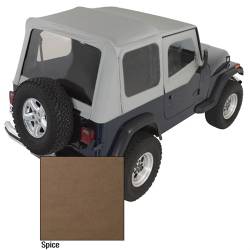 Soft Top, Rugged Ridge, Factory Replacement With Door Skins, 88-95 YJ Wrangler, Spice    -13701.37
