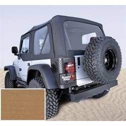 Soft Top, Rugged Ridge, Factory Replacement With Door Skins, 97-02 TJ Wrangler, Spice    -13703.37