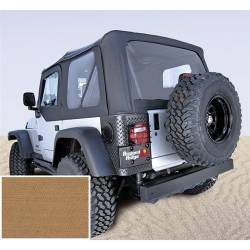 Soft Top, Rugged Ridge, Factory Replacement No Door Skins, 97-02 TJ Wrangler, Spice   -13705.37