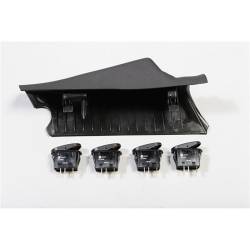 Rugged Ridge - A-Pillar Switch Pod Kit, Rugged Ridge, Jeep Wrangler JK 2011-2015. Includes Switch Pod And Four Rocker Switches  -17235.96 - Image 2