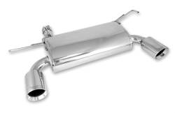 Cat Back Exhaust Kit, Stainless Steel W/ Dual Outlet, Rugged Ridge, Jeep Wrangler JK 3.8L 07-15 2-Door Or 4 Door   -17606.75