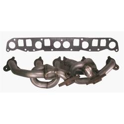 Header Assembly, 2000-2006 4.0L TJ Wrangler, Includes Manifold Gaskets, 409 Stainless   -17650.02
