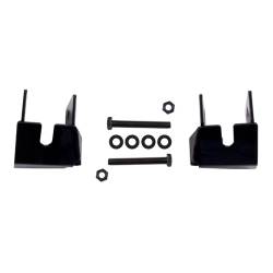 Control Arm Skid Plates, Rugged Ridge, Rear Black Jeep Wrangler JK 2007-2015, Pair. Bolt On Application "No Drill"   -18003.36