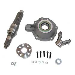 MEGA SHORT SLIP YOKE ELIMINATOR WITHOUT VEHICLE SPEED SENSOR, WRANGLER YJ, TJ, LJ 88-06 WITH NP231 TRANSFER CASE   -18676.70