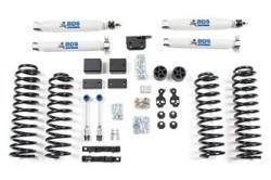 BDS Suspension 3" Lift Kit for 2007-11 Jeep Wrangler JK 4 door 4WD - Standard Jeep or Rubicon  -1411H
