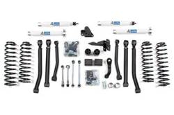 BDS Suspension - BDS Suspension 4.5" Lift Kit for 2007-2011 Jeep Wrangler JK 4 door 4WD - Standard Jeep or Rubicon   -1413H - Image 1