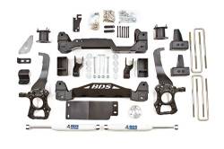 BDS Suspension 4" Suspension Lift Kit System for 2014 Ford F150 4WD pickup trucks  -1502H