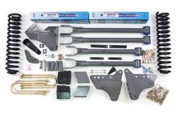 BDS Suspension 4" 4-Link Suspension Lift Kit for 2005-2007 Ford F250/F350 4WD pickup truck  -345H