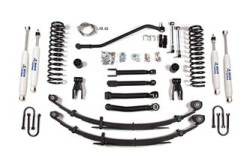 BDS Suspension 4-1/2" Short Arm Lift Kit for 1984 - 2001 Jeep Cherokee XJ