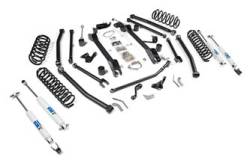 BDS Suspension 4-1/2" Long Arm Lift Kit for 1997-2006 Jeep Wrangler TJ - 477H