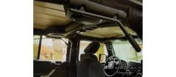 GraBars - Rear GraBars For 07-16 Jeep Wrangler JK 4 DOOR - (HARD MOUNT SOLID GRAB HANDLES)  -GB-1004 - Image 3