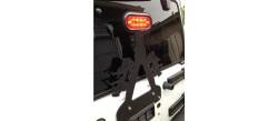 GraBars / Bootbars - Jeep 3rd Brake Light Bracket - GraBars - 3rd Brake Light Bracket - Jeeps with LED Light fits 07-18 Jeep Wrangler JK