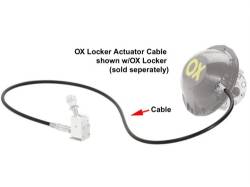 OX Locker - 100" OX LOCKER CABLE ASSEMBLY W/ JAMB NUT - 46001-100-A - Image 2