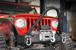 Rough Country - ROUGH COUNTRY FRONT STUBBY WINCH BUMPER | JEEP WRANGLER TJ 4WD (1997-2006) - Image 2