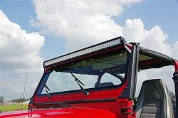 Rough Country - ROUGH COUNTRY JEEP WRANGLER YJ 87-95 UPPER WINDSHIELD STRAIGHT LIGHT BAR MOUNT - 70508 - Image 2