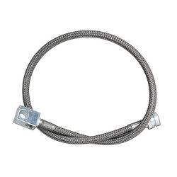 Rubicon Express BRAKE LINE SS REAR 22" W/INSTRUCTIONS 76-01 Jeep CJ Wrangler YJ Cherokee XJ  