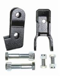 Rubicon Express SHOCK RELOCATION BRACKET BOLT-ON REAR 97-06 Jeep Wrangler TJ/LJ PAIR   