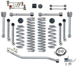 Rubicon Express - Rubicon Express SUPER-FLEX SHORT ARM KIT 97-06 Jeep Wrangler TJ/LJ 3.5" (NO SHOCKS)    - Image 1