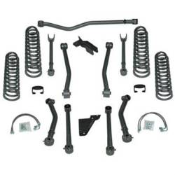Rubicon Express SUPER-FLEX SHORT ARM KIT 07-16 Jeep Wrangler JK 4 DOOR 3.5" (NO SHOCKS)  