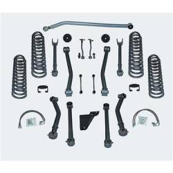 Rubicon Express - Rubicon Express SUPER-FLEX SHORT ARM KIT 07-16 Jeep Wrangler JK 4.5" 4 DOOR (NO SHOCKS)  - Image 1