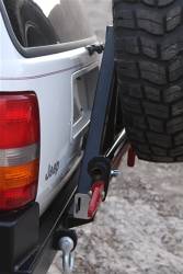 Rock Hard 4x4 - ROCK HARD 4X4™ Jeep ZJ Grand Cherokee 1993-98 Rear Bumper and Tire Carrier (2 Boxes) - Image 2