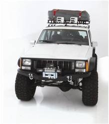 Smittybilt - Smittybilt XRC Front Bumper 84-01 Cherokee XJ Black Textured - Image 2