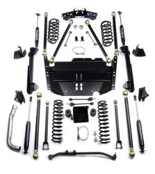 TeraFlex TJ 4” Pro LCG Long Flexarm Suspension System w/ 9550 Shocks