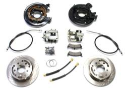 TeraFlex 97-06 Jeep Wrangler TJ Rear Disc Brake Conversion Kit w/ E-Brake Cables